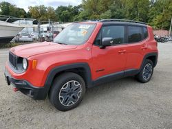 Carros salvage sin ofertas aún a la venta en subasta: 2015 Jeep Renegade Trailhawk