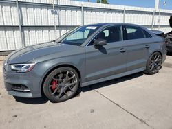 Salvage cars for sale at Littleton, CO auction: 2017 Audi S3 Premium Plus