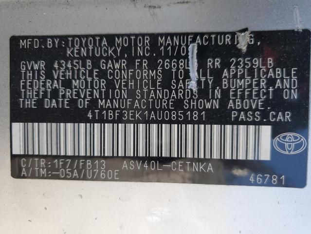 2010 Toyota Camry Base