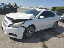 Salvage cars for sale at Oklahoma City, OK auction: 2013 Chevrolet Malibu 2LT