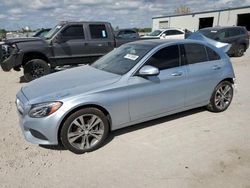 Salvage cars for sale at Kansas City, KS auction: 2015 Mercedes-Benz C 300 4matic