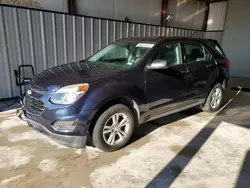 Salvage cars for sale at Temple, TX auction: 2016 Chevrolet Equinox LS