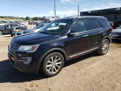 Ford salvage cars for sale: 2016 Ford Explorer Limited