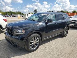 Salvage cars for sale at Bridgeton, MO auction: 2017 Dodge Durango GT