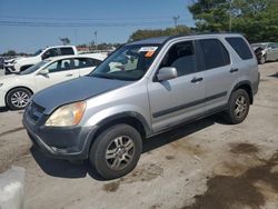 Honda salvage cars for sale: 2002 Honda CR-V EX