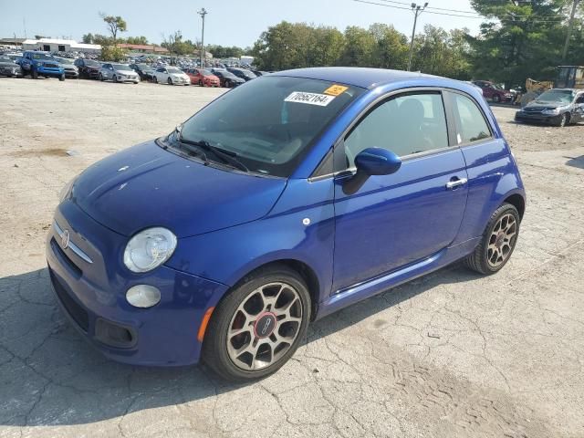 2012 Fiat 500 Sport