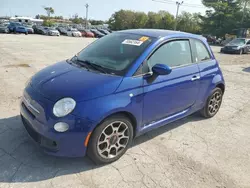 Fiat 500 salvage cars for sale: 2012 Fiat 500 Sport