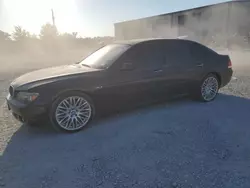 Carros sin daños a la venta en subasta: 2007 BMW 750