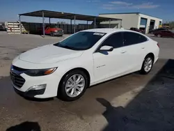 Chevrolet salvage cars for sale: 2021 Chevrolet Malibu LT