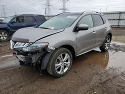 Salvage cars for sale at Elgin, IL auction: 2010 Nissan Murano S