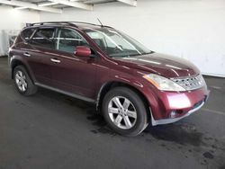 Nissan Murano SL Vehiculos salvage en venta: 2007 Nissan Murano SL