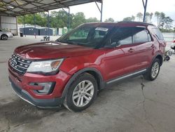 Salvage cars for sale at Cartersville, GA auction: 2017 Ford Explorer XLT