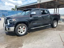 Toyota Tundra salvage cars for sale: 2017 Toyota Tundra Crewmax SR5