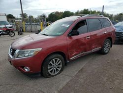 Salvage cars for sale at Chalfont, PA auction: 2013 Nissan Pathfinder S