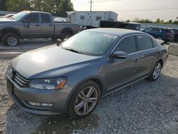 Volkswagen salvage cars for sale: 2014 Volkswagen Passat SEL