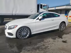 Mercedes-Benz salvage cars for sale: 2017 Mercedes-Benz C300