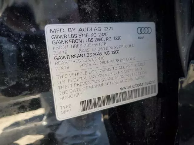 2021 Audi Q3 Premium 40