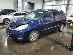 Salvage cars for sale at Ham Lake, MN auction: 2007 Toyota Sienna XLE