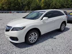 Salvage cars for sale at Gainesville, GA auction: 2017 Acura RDX Technology