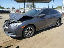 Honda salvage cars for sale: 2018 Honda Civic EX