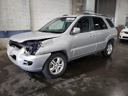 Salvage cars for sale at Ham Lake, MN auction: 2005 KIA New Sportage