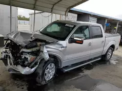 Salvage trucks for sale at Fresno, CA auction: 2012 Ford F150 Supercrew