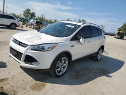 Salvage cars for sale at Pekin, IL auction: 2014 Ford Escape Titanium