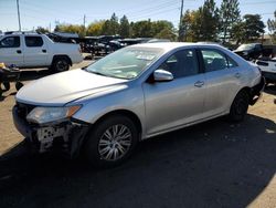 Salvage cars for sale at Denver, CO auction: 2013 Toyota Camry L