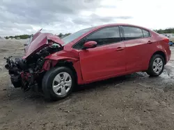 Salvage cars for sale at Fredericksburg, VA auction: 2015 KIA Forte LX