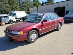 Salvage cars for sale at Ham Lake, MN auction: 1992 Honda Accord LX