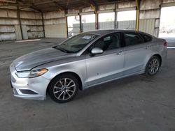 Ford salvage cars for sale: 2017 Ford Fusion SE