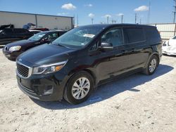 Salvage cars for sale at Haslet, TX auction: 2018 KIA Sedona LX