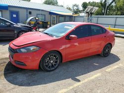 Salvage cars for sale from Copart Wichita, KS: 2016 Dodge Dart SE