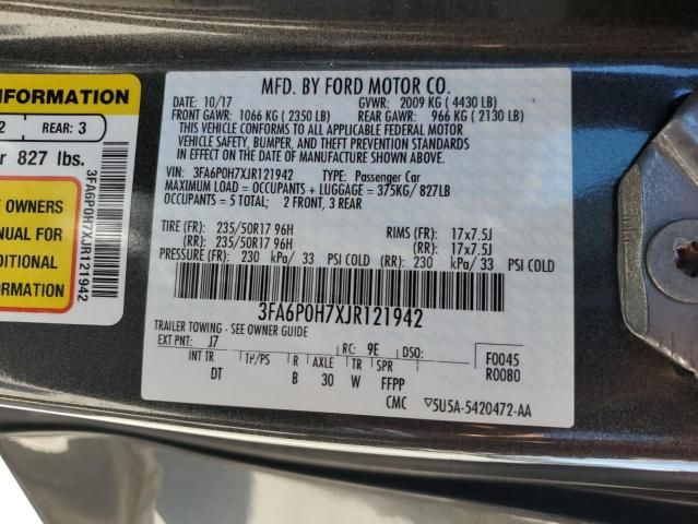 2018 Ford Fusion SE