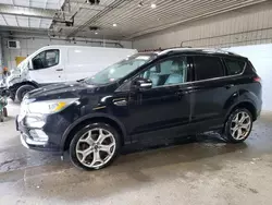 Ford salvage cars for sale: 2017 Ford Escape Titanium