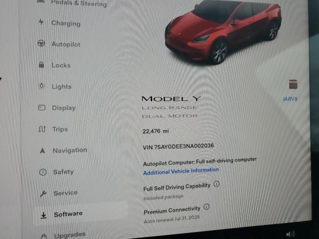 2022 Tesla Model Y