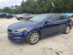 Salvage cars for sale at Ocala, FL auction: 2017 KIA Optima LX