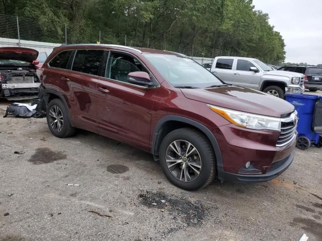 2016 Toyota Highlander XLE