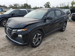 Salvage cars for sale at Riverview, FL auction: 2022 Hyundai Tucson SEL