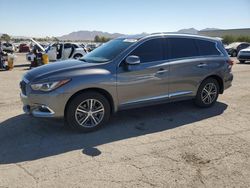 Salvage cars for sale at Las Vegas, NV auction: 2017 Infiniti QX60