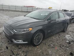 Vehiculos salvage en venta de Copart Cahokia Heights, IL: 2018 Ford Fusion TITANIUM/PLATINUM Phev