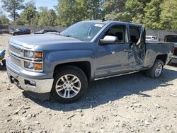 Chevrolet Silverado k1500 lt salvage cars for sale: 2015 Chevrolet Silverado K1500 LT