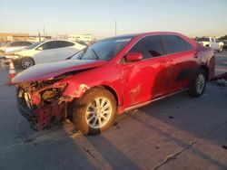 Salvage cars for sale at Grand Prairie, TX auction: 2012 Toyota Camry Base