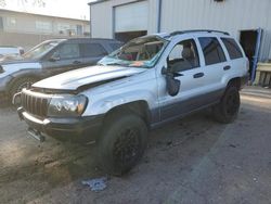 Jeep salvage cars for sale: 2002 Jeep Grand Cherokee Laredo