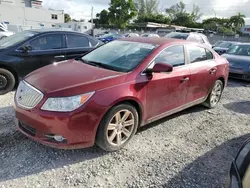 Vehiculos salvage en venta de Copart Opa Locka, FL: 2011 Buick Lacrosse CXL