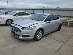 Salvage cars for sale at Grand Prairie, TX auction: 2016 Ford Fusion SE