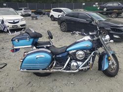 Salvage motorcycles for sale at Waldorf, MD auction: 2008 Kawasaki VN1600 D