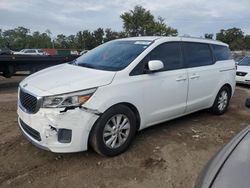 2015 KIA Sedona LX en venta en Baltimore, MD