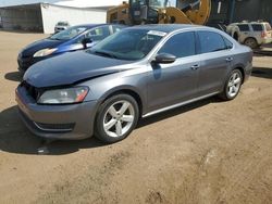 Salvage cars for sale at auction: 2012 Volkswagen Passat SE