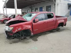 Chevrolet salvage cars for sale: 2017 Chevrolet Colorado LT